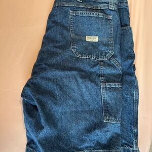 Wrangler carpenter jean shorts only worn a few times practicly new